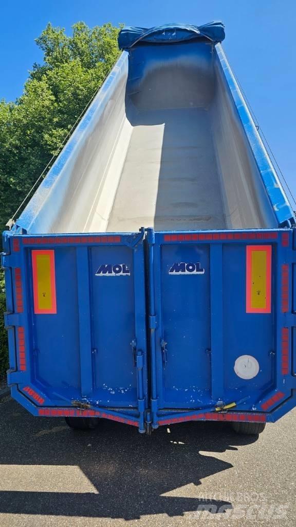 MOL KO225 Steel / Alu Самосвални полуремаркета
