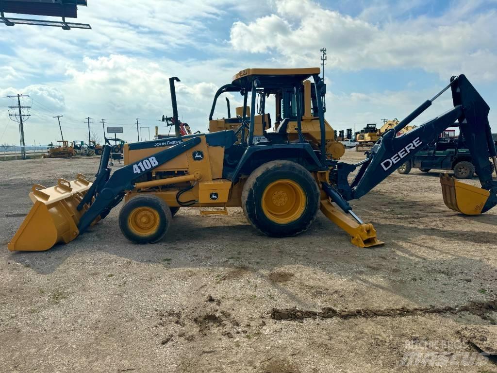 John Deere 410 B Товарач със заден ексватор