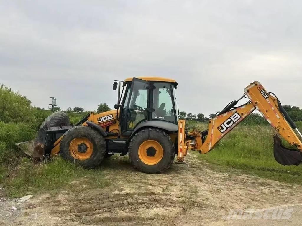 JCB 4 CX Товарач със заден ексватор