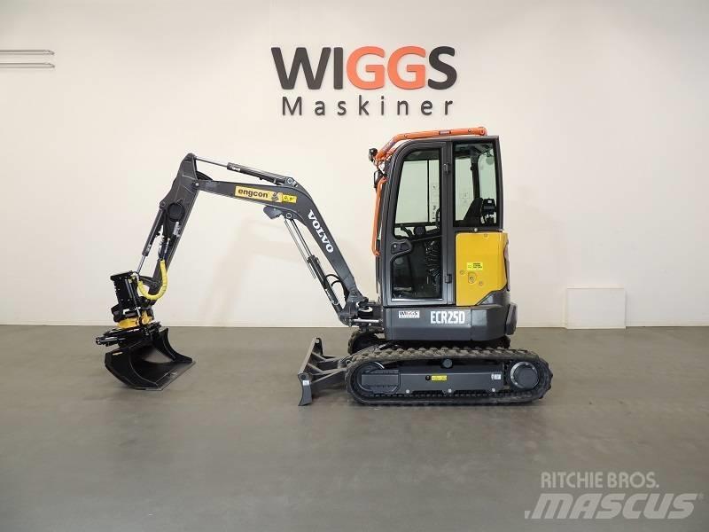 Volvo ECR25D Мини екскаватори < 7 т