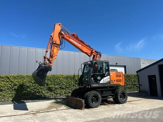 Hitachi 140W-5B Колесни екскаватори