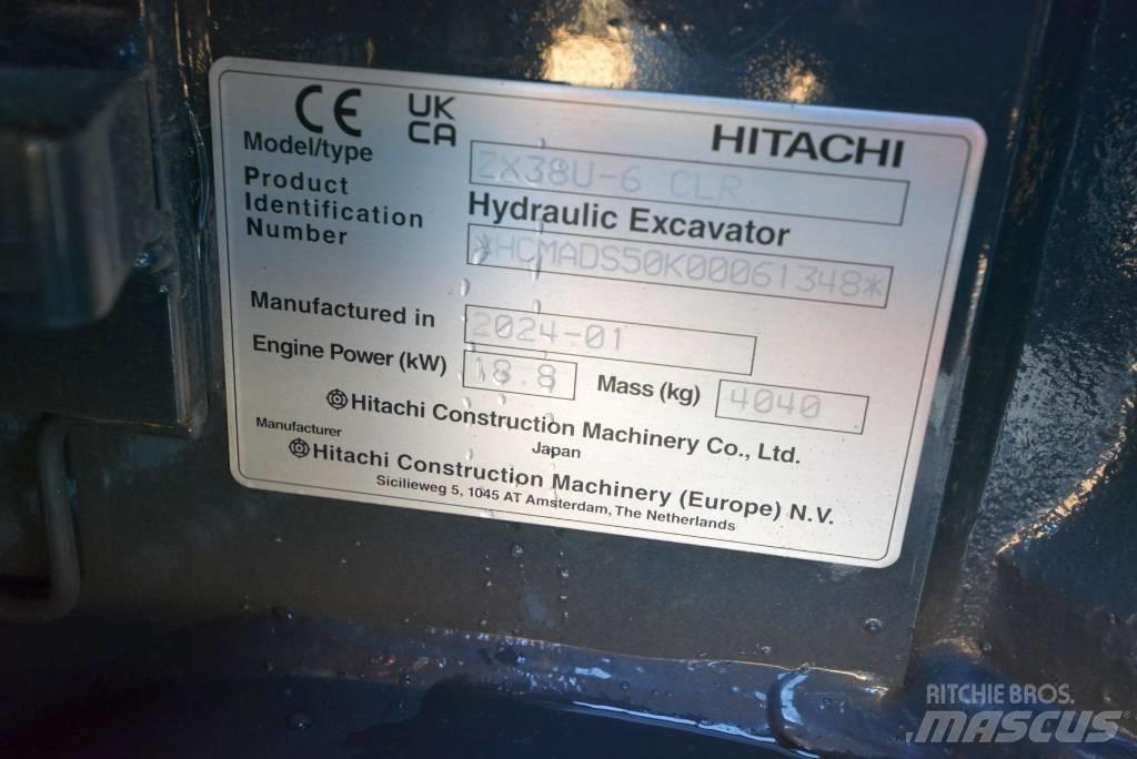 Hitachi ZX 38 U-6 Мини екскаватори < 7 т