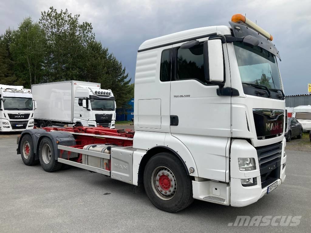 MAN TGX 26.500 6X2 Камиони с кран с кука