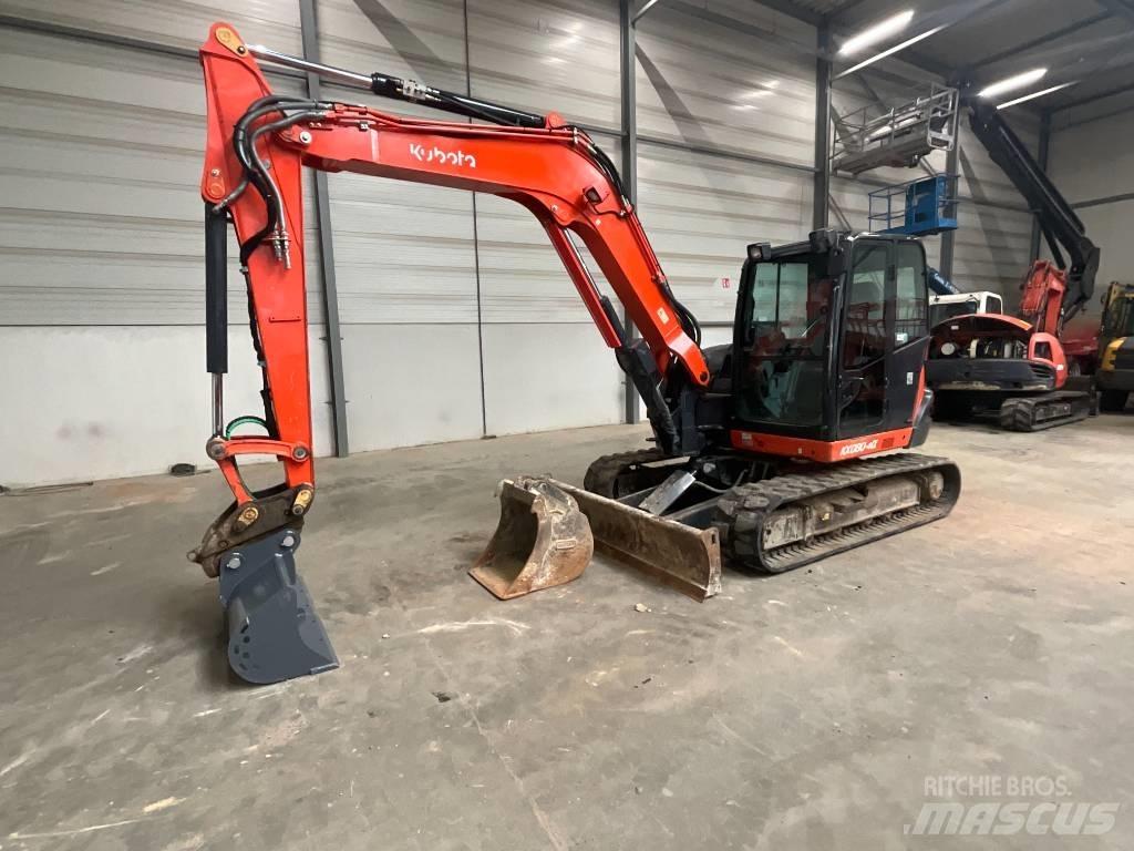 Kubota KX 080-4 A Средни екскаватори 7т - 12т