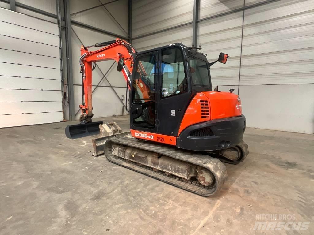 Kubota KX 080-4 A Средни екскаватори 7т - 12т