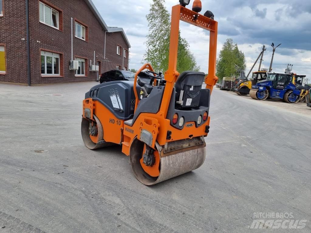 Hamm HD 10 VV Двойни барабанни ролки
