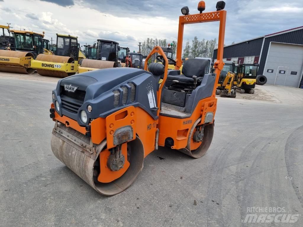 Hamm HD 10 VV Двойни барабанни ролки
