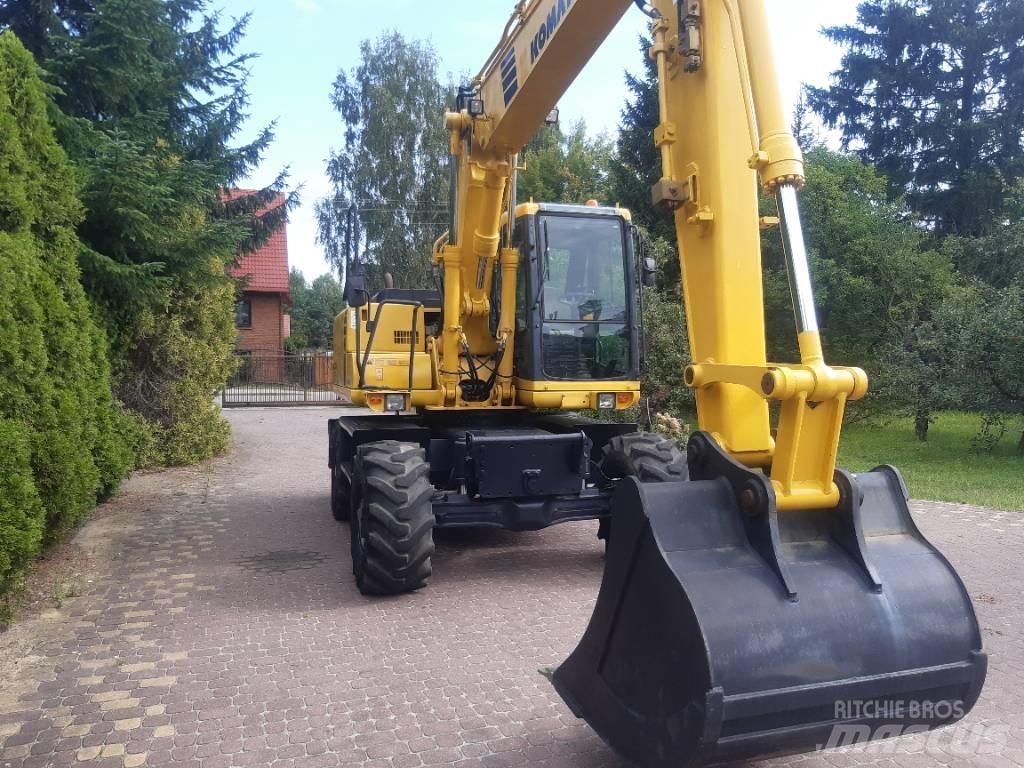 Komatsu PW 130-7 Колесни екскаватори