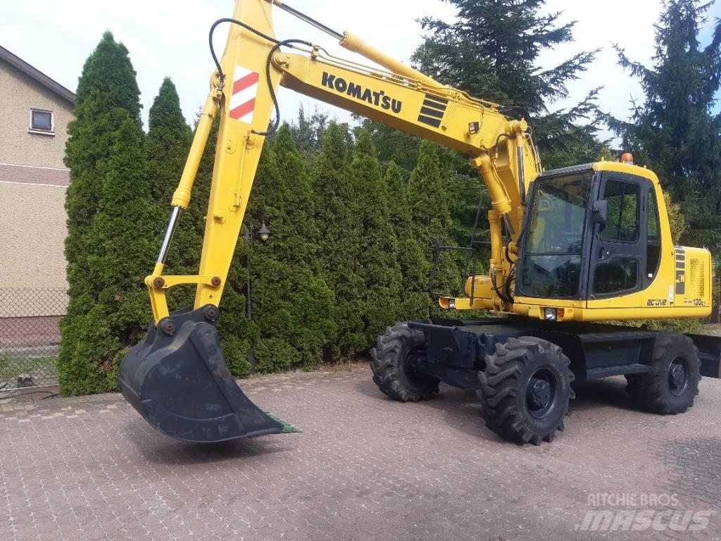 Komatsu PW 130-7 Колесни екскаватори