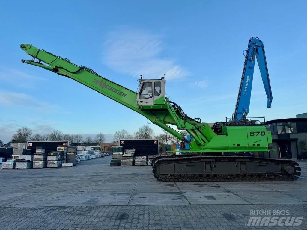 Sennebogen 870R Оператори на отпадъци/индустрия
