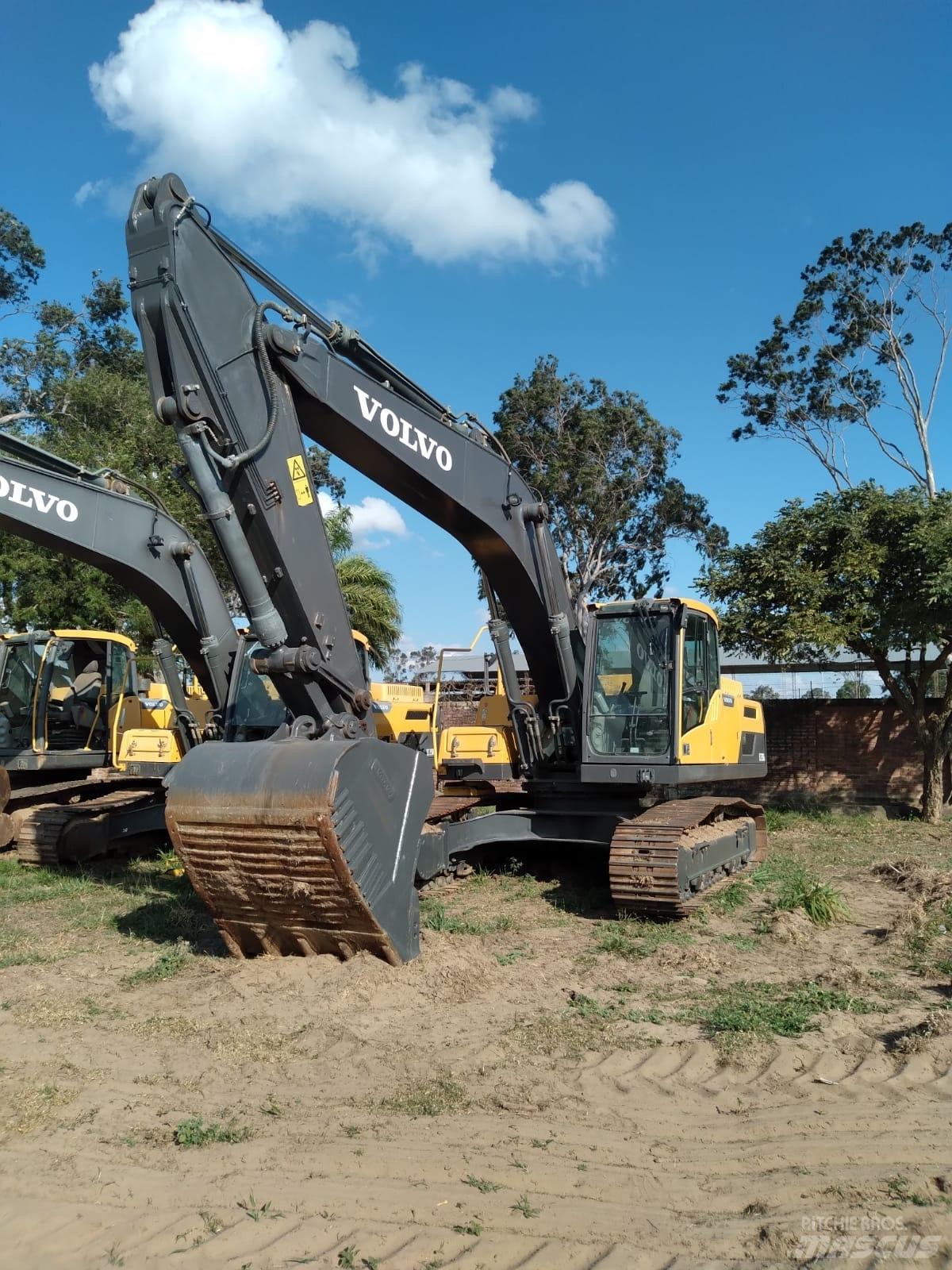 Volvo EC250DL Верижен екскаватор