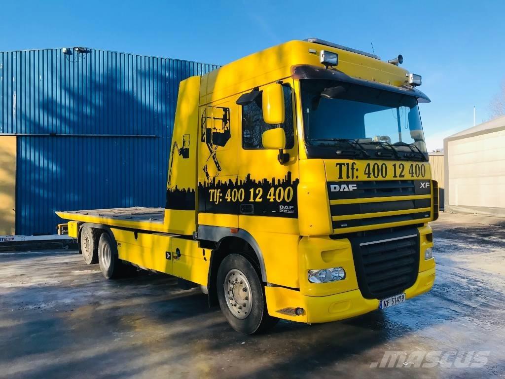 DAF 1850 FAN XF 105 Бордови камион / автолебедка
