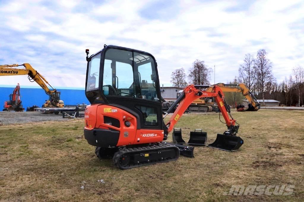 Kubota KX016-4 Мини екскаватори < 7 т