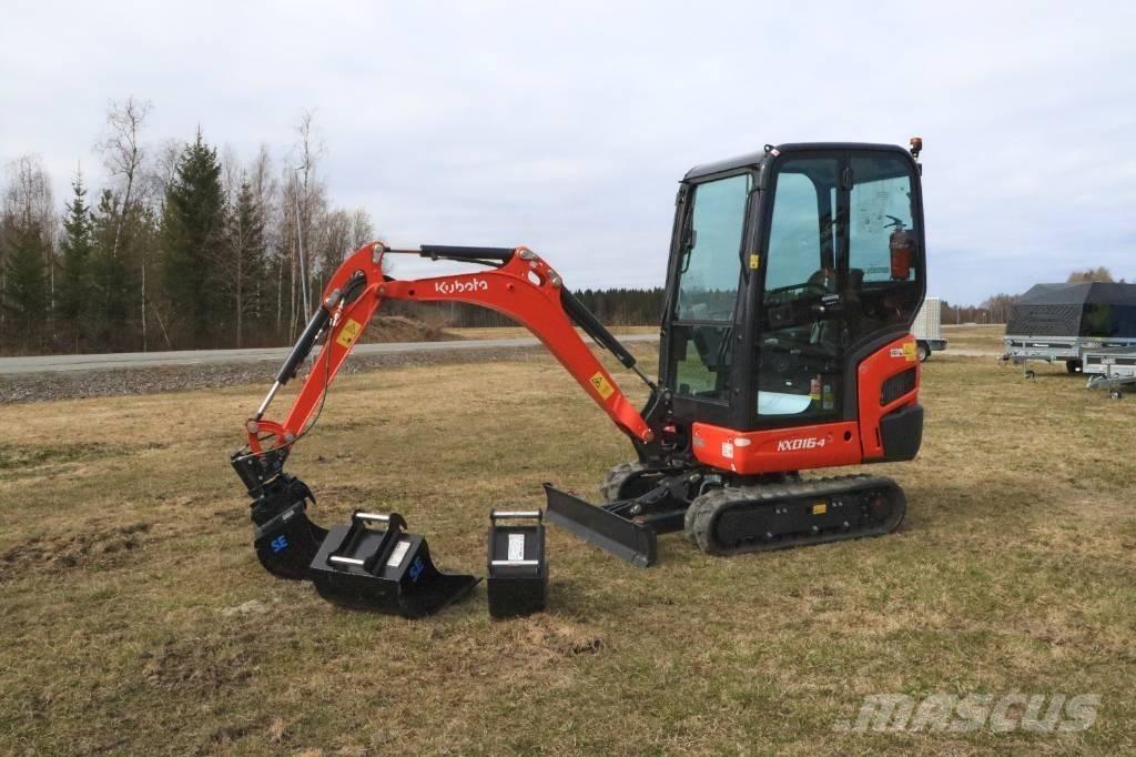 Kubota KX016-4 Мини екскаватори < 7 т
