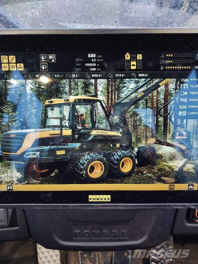 Ponsse Ergo 8W Харвестери