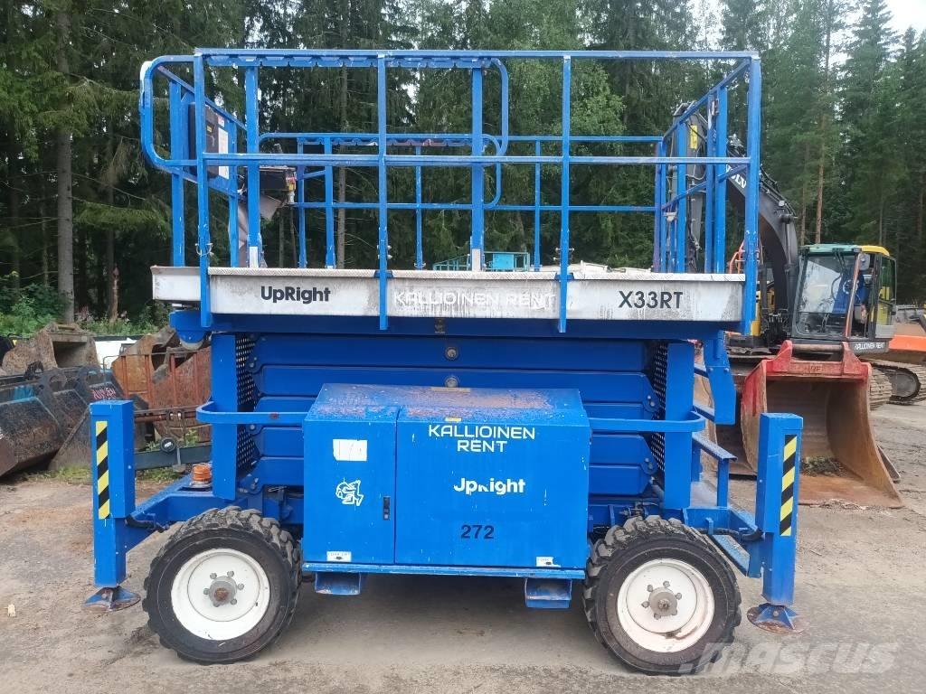 UpRight X33RT Ножични работни платформи