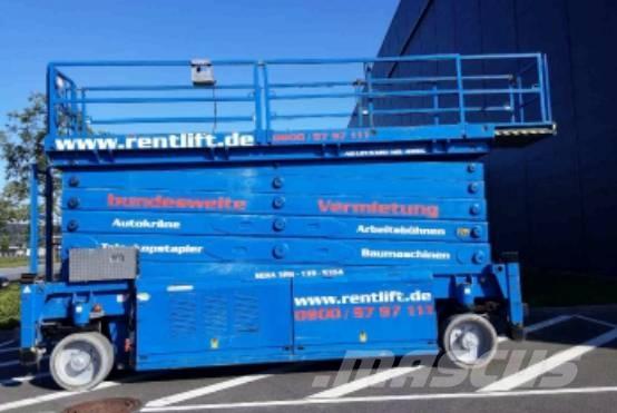 HAB S 320-12 E4WDS Ножични работни платформи