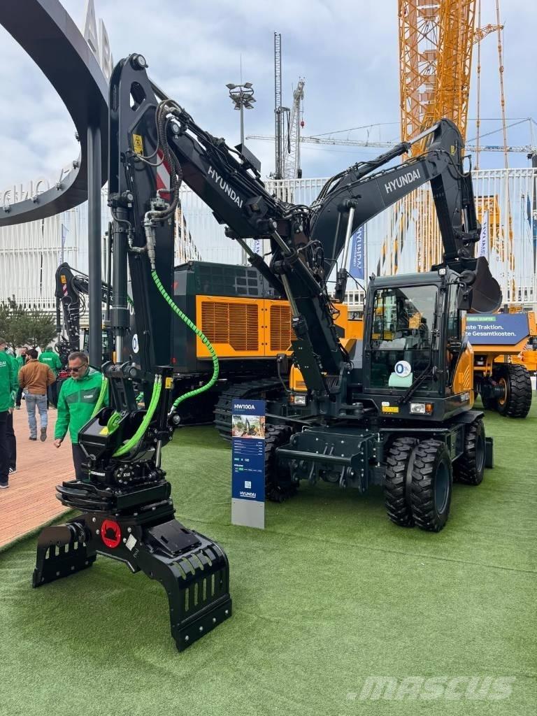 Hyundai HW 100 A Колесни екскаватори