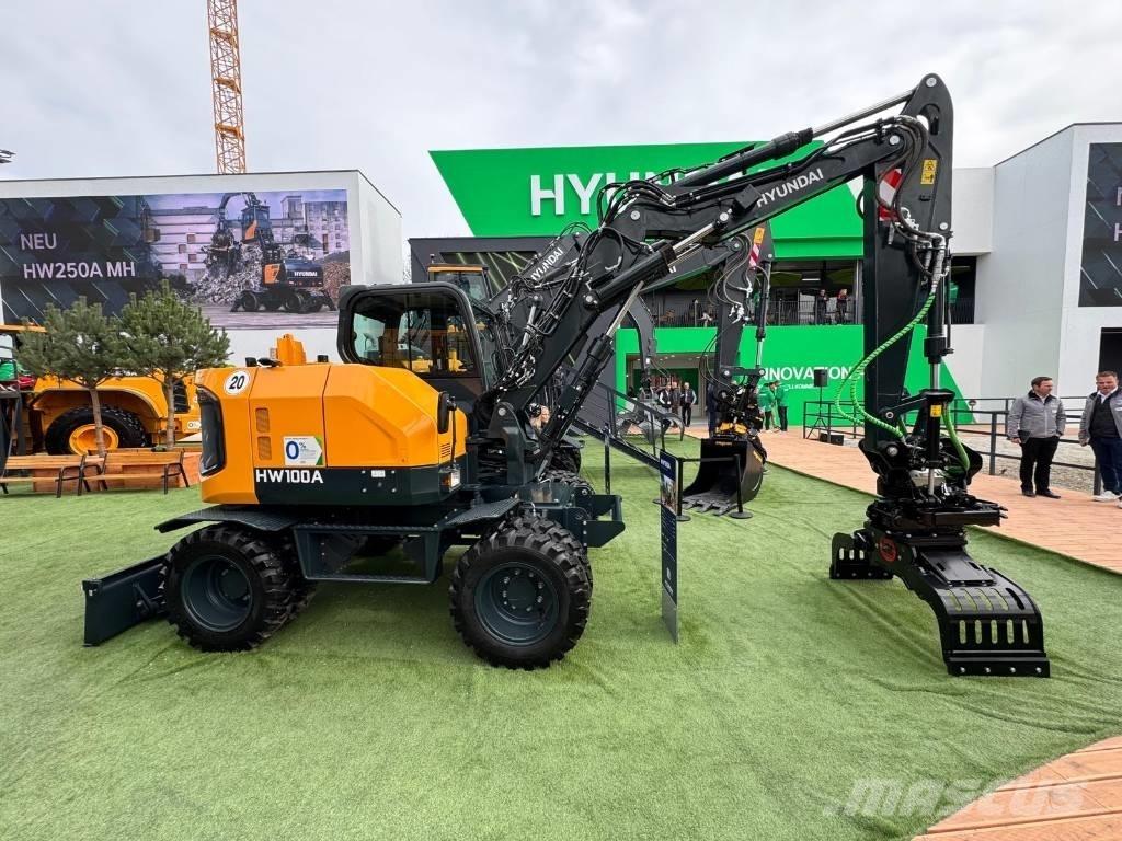 Hyundai HW 100 A Колесни екскаватори