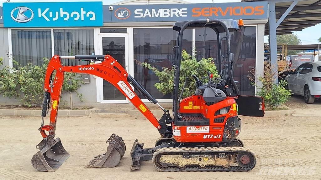 Kubota U 17-3a Мини екскаватори < 7 т