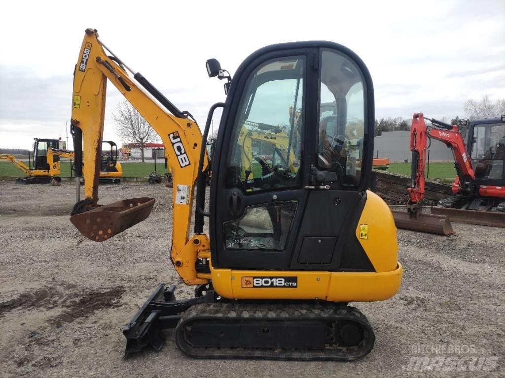 JCB 8018 CTS Мини екскаватори < 7 т