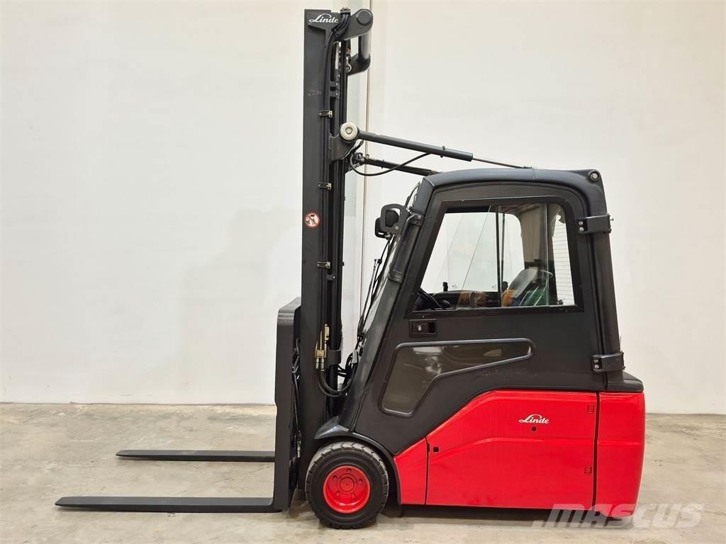 Linde E20L 01 386 Електрически вилични кари-повдигачи