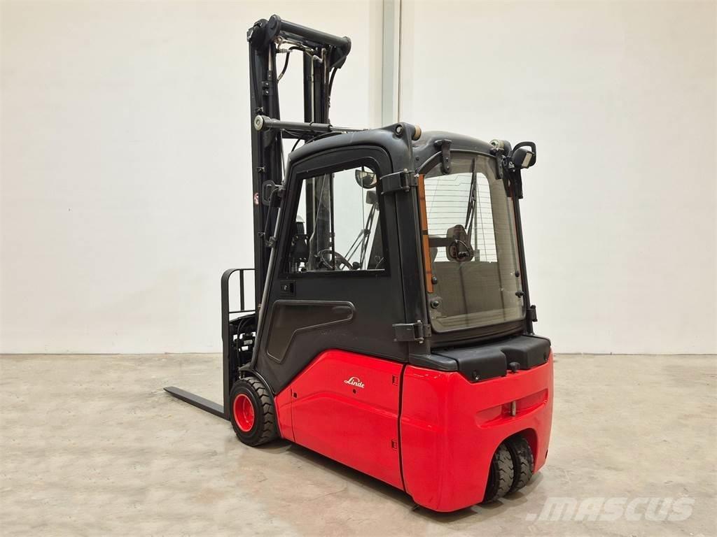 Linde E20L 01 386 Електрически вилични кари-повдигачи
