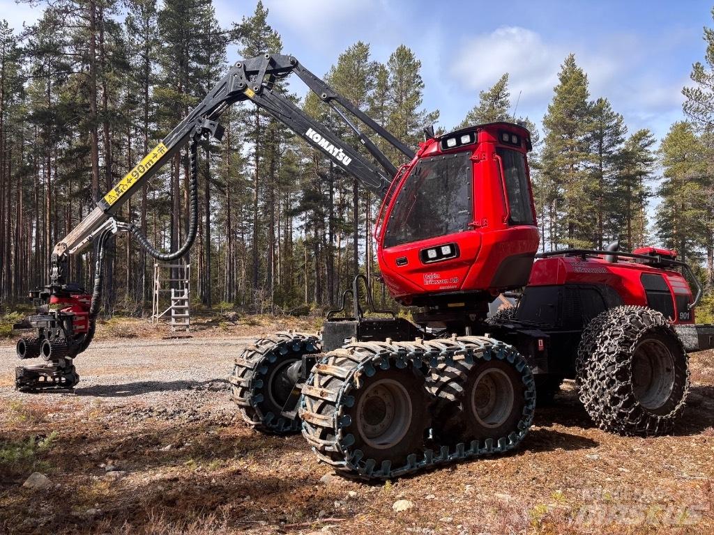Komatsu 901 Харвестери