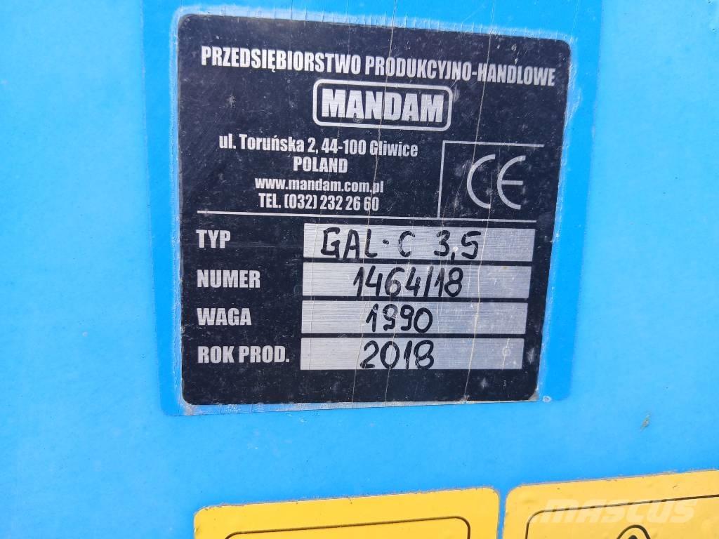 Mandam GAL C 3,5 Дискови брани