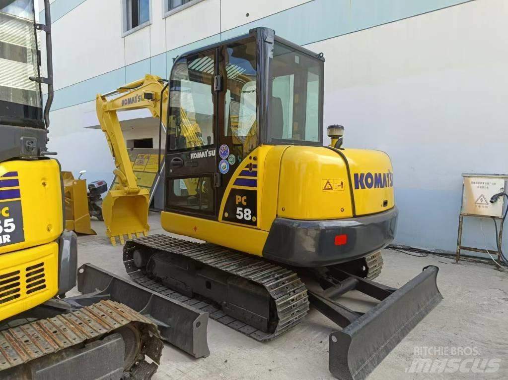 Komatsu pc58 Мини екскаватори < 7 т