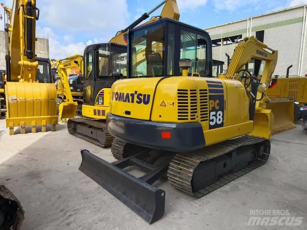 Komatsu pc58 Мини екскаватори < 7 т