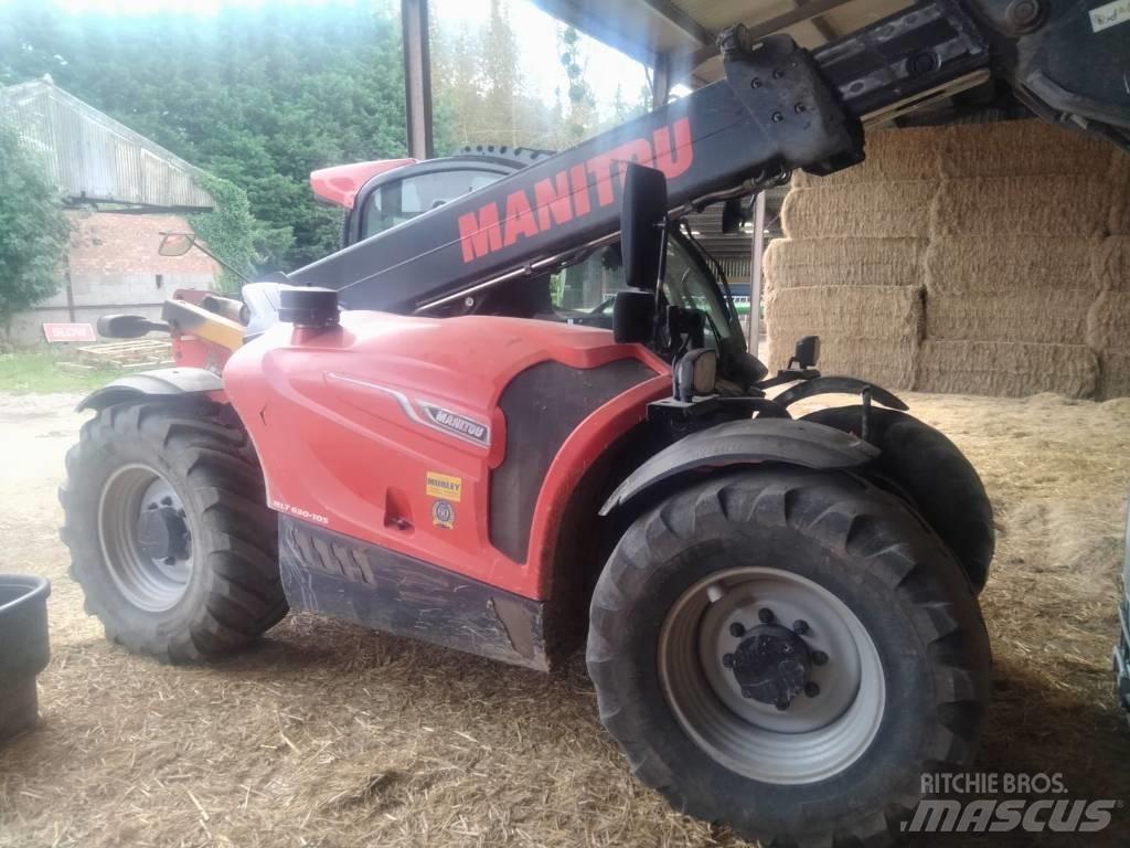 Manitou MLT 630-105 Телескопични товарачи за селското стопанство