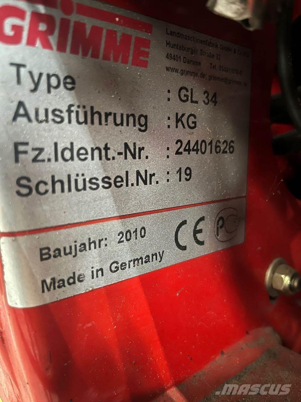 Grimme GL 34 K Картофосадачки
