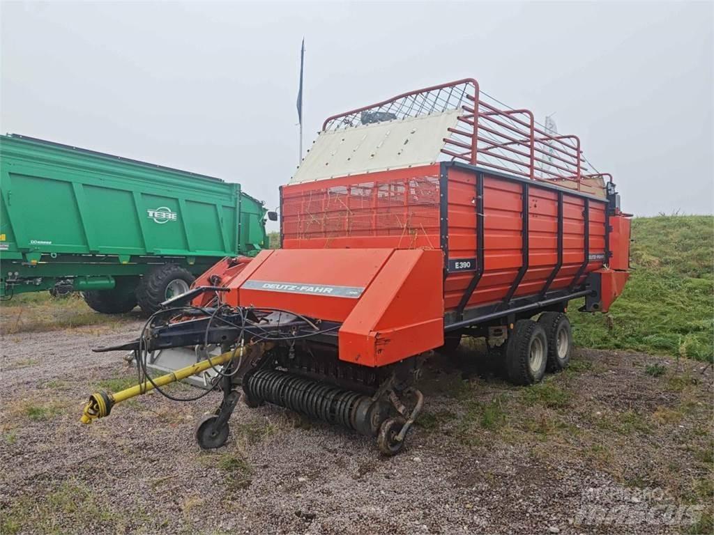 Deutz-Fahr E390 Самотаварещи ремаркета
