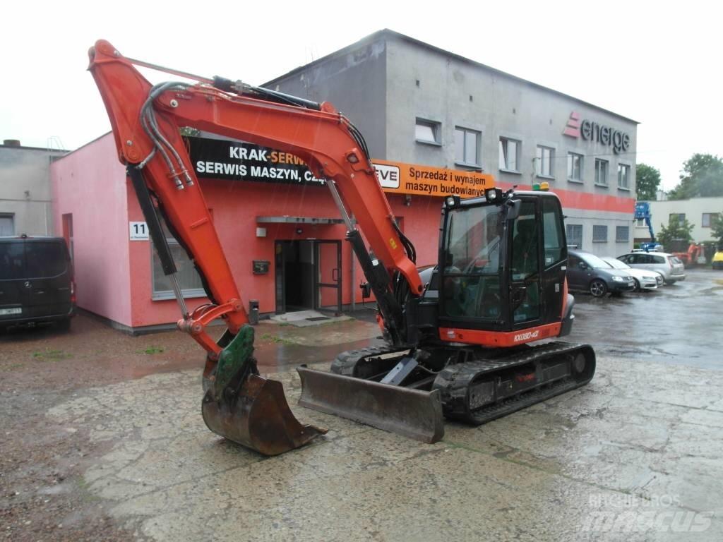 Kubota KX 080-4 Средни екскаватори 7т - 12т