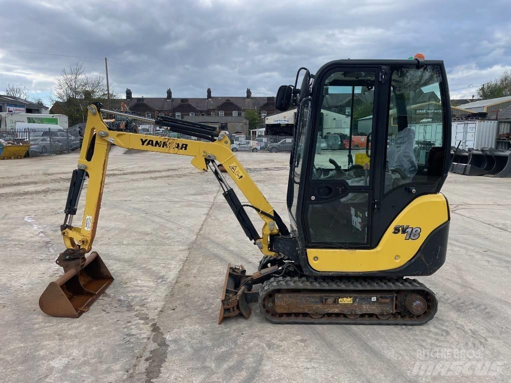Yanmar SV 18 Мини екскаватори < 7 т