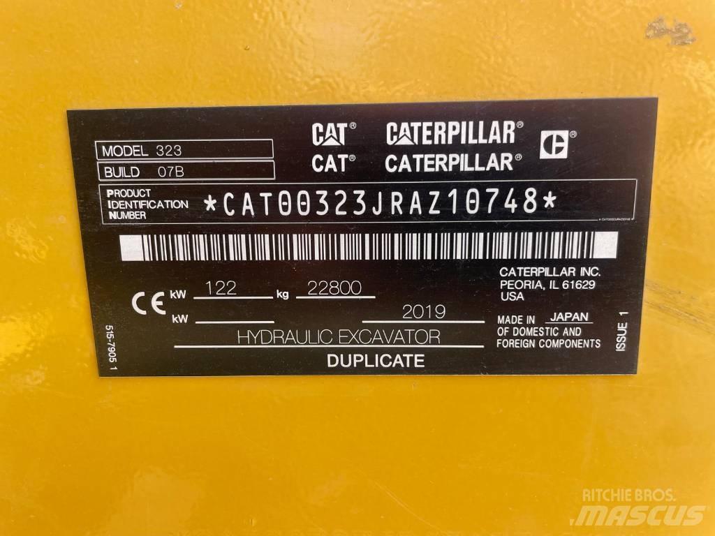 CAT 323NG Верижен екскаватор