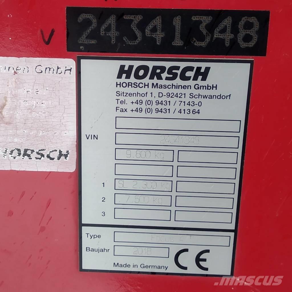 Horsch Focus 4 TD Редосеялки
