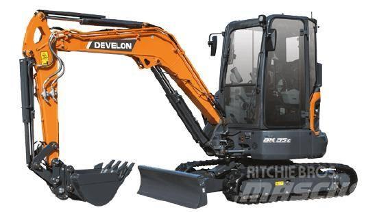 Doosan DX35Z-7 Мини екскаватори < 7 т