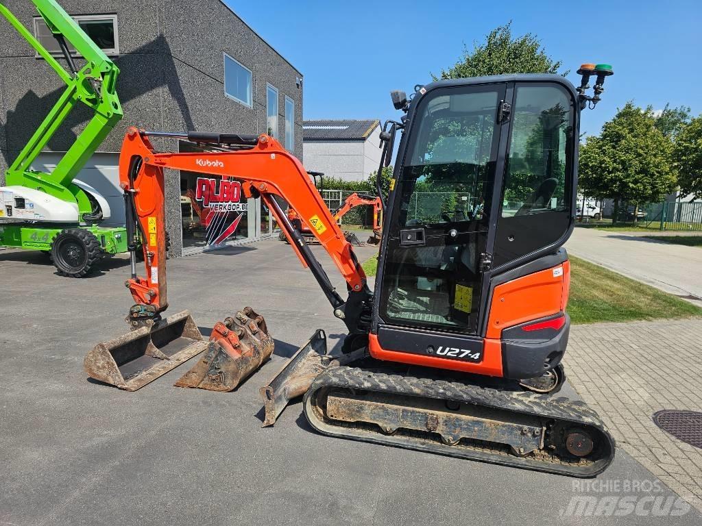 Kubota U 27-4 Мини екскаватори < 7 т