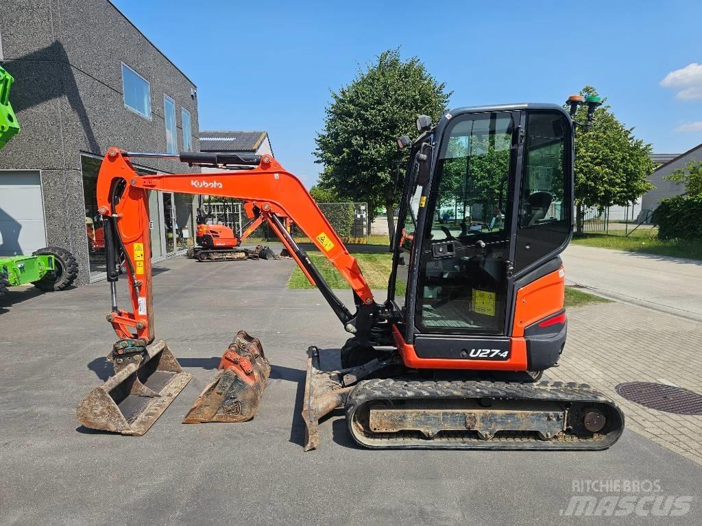 Kubota U 27-4 Мини екскаватори < 7 т