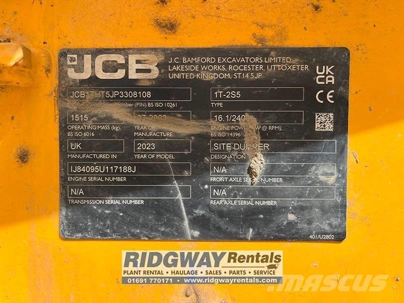 JCB 1T-2S5 Странични самосвали