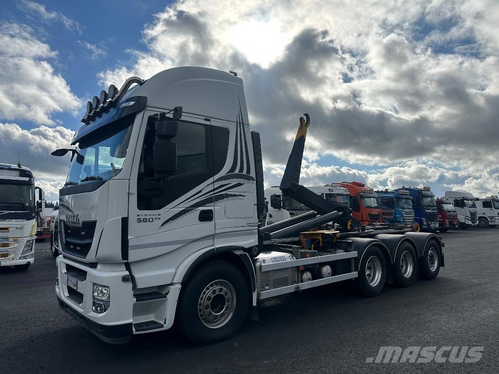 Iveco Stralis 8x4*4 Камиони с кран с кука