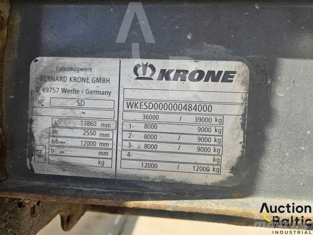 Krone SD Брезентови полуремаркета
