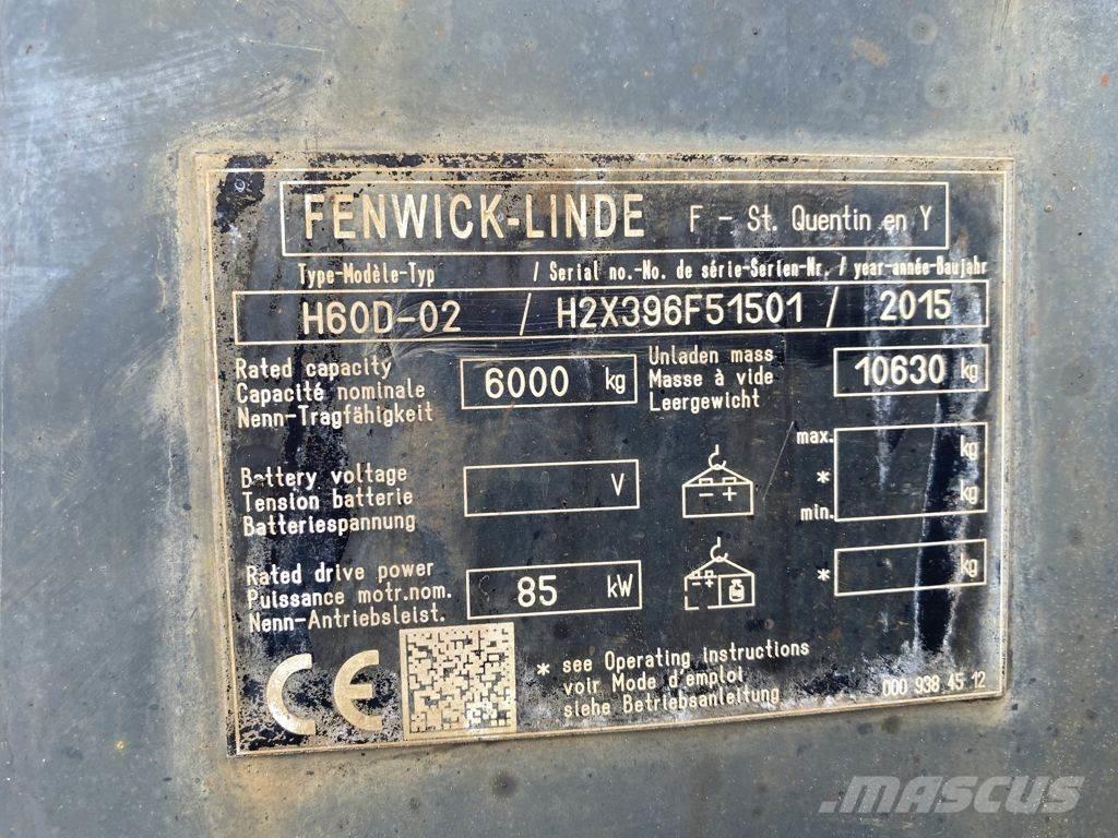 Linde H60D-02 Дизелови камиони