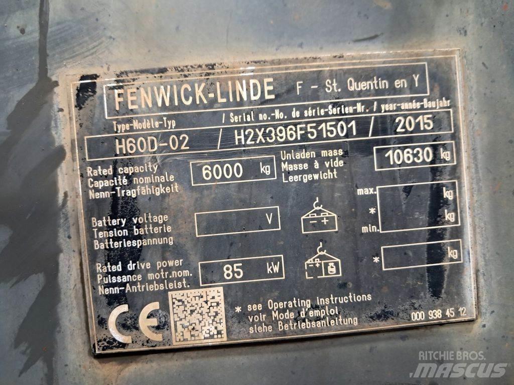 Linde H60D-02 Дизелови камиони