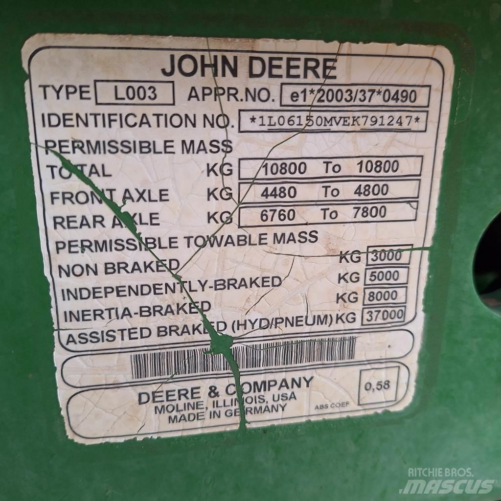 John Deere 6150M Трактори