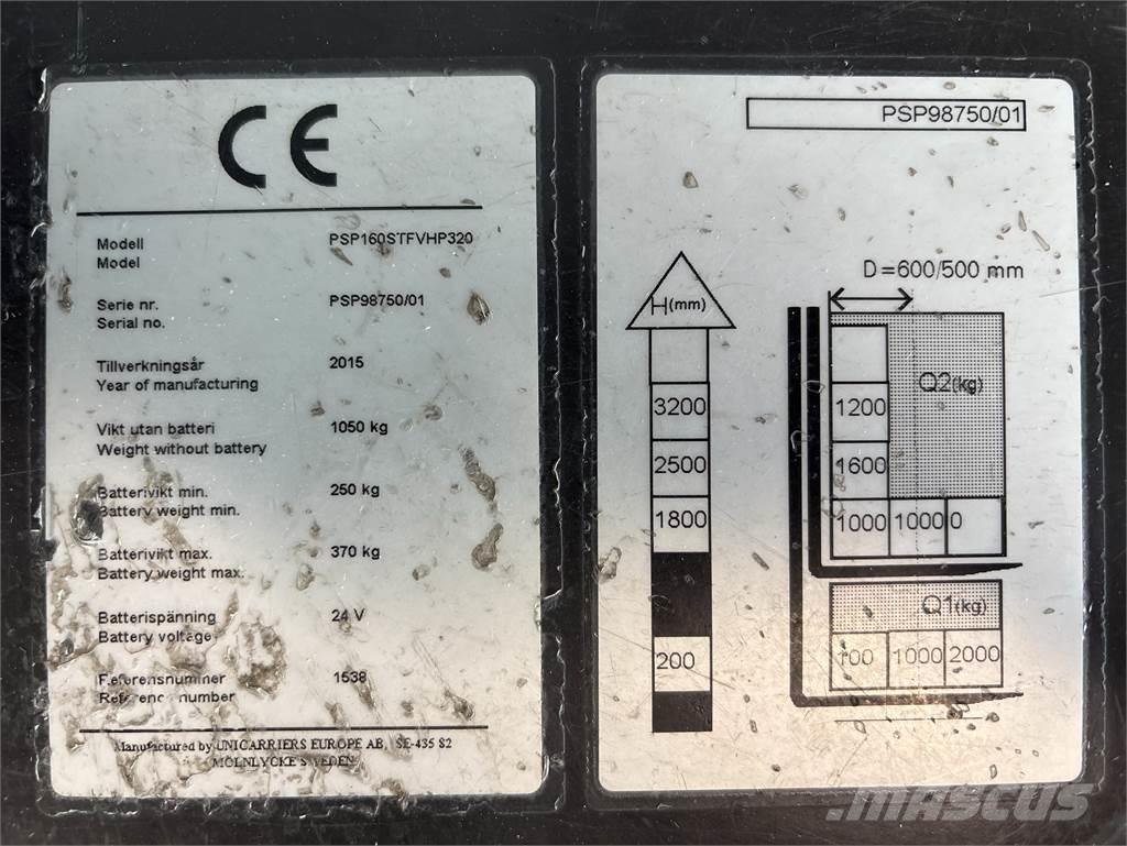 Atlet PSP160 Самоходни товарачи