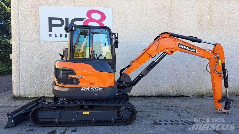 Develon DX 55 R-7 Мини екскаватори < 7 т