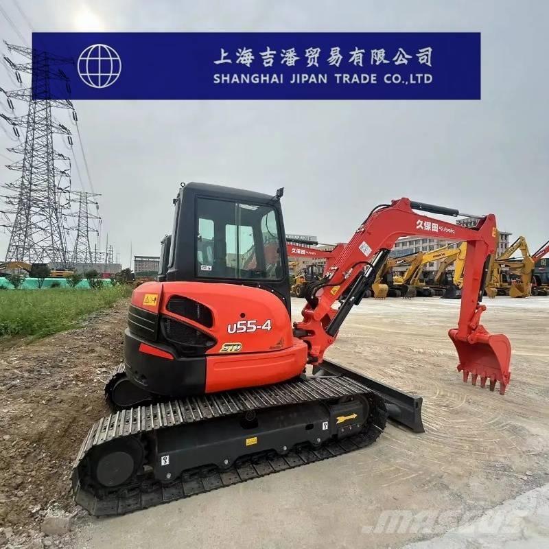 Kubota U 55-4 Мини екскаватори < 7 т